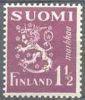 Suomi 1930 - Leijonamalli m30 1½mk lila Suomi 1930 - Leijonamalli m30 1½mk lila