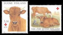 Suomi 2000 - Punainen Risti 2000 - Nautakarja (2) FDC