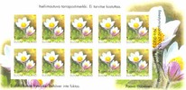 Finland 2000 - Spring Anemone sheet of 10