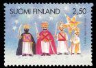 Finland 2000 - Christmas stamp 2000 1/2 - 2,50mk Costumed Star boys carol singers.