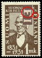 Suomi 1931 - Kirjallisuuden Seura 100 vuotta 1/2 Lönnrot KV Einland Suomi 1931 - Kirjallisuuden Seura 100 vuotta 1/2 Lönnrot KV Einland