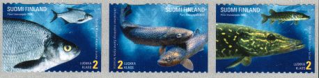 Suomi 2003 - Maakuntakalat (3) sarja leimattuna Suomi 2003 - Maakuntakalat (3) sarja leimattuna