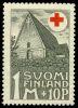Suomi 1931 - Punainen Risti 1931 1/3 - 1mk + 10p Hattulan kirkko Suomi 1931 - Punainen Risti 1931 1/3 - 1mk + 10p Hattulan kirkko