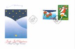 Finland 1995 - Christmas stamps 1995 (2) FDC autographed