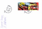 Suomi 2000 - Tommi Mäkinen (merkkipari) FDC nimikirjoituksella Suomi 2000 - Tommi Mäkinen (merkkipari) FDC nimikirjoituksella