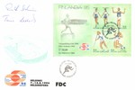 Suomi 1994 - Finlandia 95 Yleisurheilun EM FDC nimikirjoituksin Suomi 1994 - Finlandia 95 Yleisurheilun EM FDC nimikirjoituksin