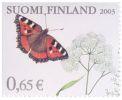 Suomi 2003 - Kesä pihapiirissä 1/6 - Nokkosperhonen Suomi 2003 - Kesä pihapiirissä 1/6 - Nokkosperhonen