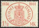 Suomi 1931 - Postimerkki 75 vuotta Suomessa 1/2 - 1 1/2 mk Suomi 1931 - Postimerkki 75 vuotta Suomessa 1/2 - 1 1/2 mk