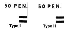 Numerokuusilo 219-8-1931 Leijonamalli m30 50p/40p sinert. vihreä lisäpainama tyyppi II