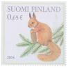Suomi 2004 - Metsän eläimiä 1/6 - Orava Suomi 2004 - Metsän eläimiä 1/6 - Orava