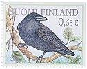 Suomi 2004 - Metsän eläimiä 2/6 - Korppi Suomi 2004 - Metsän eläimiä 2/6 - Korppi