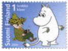Suomi 2004 - Muumit - kangasmerkki Suomi 2004 - Muumit - kangasmerkki