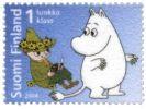 Finland 2004 - Moomins fabric stamp