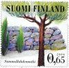 Suomi 2004 - UNESCO Sammallahdenmäki 1/2 - Hautaröykkiö, puu Suomi 2004 - UNESCO Sammallahdenmäki 1/2 - Hautaröykkiö, puu