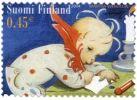 Suomi 2004 - Joulupostimerkki 2004 1/2 - 0,45e Kirje Joulupukille Suomi 2004 - Joulupostimerkki 2004 1/2 - 0,45e Kirje Joulupukille