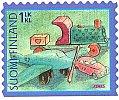 Finland 2005 - With friendship - toys 3/4 - Airplane, train and automobile