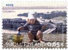 Suomi 2005 - Oulu 400 vuotta 1/2 - Leikkivä lapsi Suomi 2005 - Oulu 400 vuotta 1/2 - Leikkivä lapsi