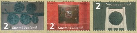 Finland 2005 - Hvittrask 2lk/class (strip of 3)