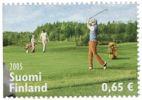 Suomi 2005 - Golf 1/4 - Perhe pelaamassa golfradalla