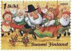 Suomi 2005 - Joulupostimerkki 2005 1lk - Korvatunturin juhlat