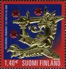 Finland 2006 - The Finnish postage stamp 150 years - 1,40 Heraldic Lion