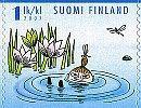 Finland 2007 - Summer in Moominland 1/6 - Little My in water