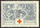 Suomi 1934 - Punainen Risti 1934 3/3 - 2 1/2mk + 25p Jacob Gardie