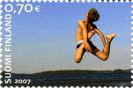 Finland 2007 - Memories of Finland 6/8 - Swimming Diver (unclear cancell.)