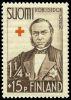 Suomi 1938 - Punainen Risti 1938 2/4 - 1 1/4mk + 15p Örn, Robert isidor