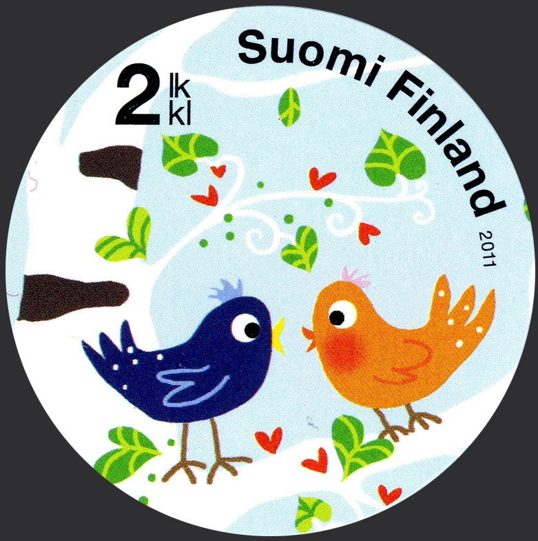 Suomi 2011 - Onnenpuu 2/5 - Linnut Suomi 2011 - Onnenpuu 2/5 - Linnut