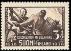 Suomi 1938 - Delaware FDC Suomi 1938 - Delaware FDC