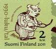 Suomi 2011 - Suomalainen sarjakuva 100 vuotta 3/6 Herra Kerhonen Suomi 2011 - Suomalainen sarjakuva 100 vuotta 3/6 Herra Kerhonen