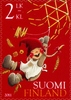 Suomi 2011 - Joulupostimerkki 2011 - 2/3 Vauhdikas joulu Suomi 2011 - Joulupostimerkki 2011 - 2/3 Vauhdikas joulu