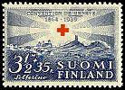 Finland 1939 - Red Cross 1939 4/4 - 3 1/2mk + 35p Battlefield at Solferino blue