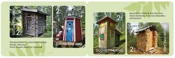 Suomi 2013 - Kauneimmat huussit postimerkkivihko Suomi 2013 - Kauneimmat huussit postimerkkivihko