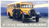 Suomi 2013 - Europa CEPT 2013 - Postin jakeluautot 2/2 Volvo LV-70 1933 Suomi 2013 - Europa CEPT 2013 - Postin jakeluautot 2/2 Volvo LV-70 1933