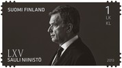 Finland 2013 - President Sauli Niinistö 65 years