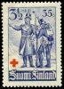 Finland 1940 - Red Cross 1940 4/4 - 3 1/2mk+35p Officer and soldier