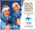 Finland 2014 - Sotshin kultamitalisti hiihtäjät 2014