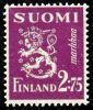 Suomi 1940 - Leijonamalli m30 2,75mk lila Suomi 1940 - Leijonamalli m30 2,75mk lila