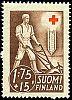 Suomi 1941 - Punainen Risti 1941 2/4 - 1,75mk+15p Pellon auraaja Suomi 1941 - Punainen Risti 1941 2/4 - 1,75mk+15p Pellon auraaja