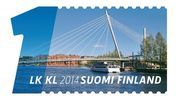 Suomi 2014 - Sillat ja vesi 4/10 - Laukonsilta, Tampere Suomi 2014 - Sillat ja vesi 4/10 - Laukonsilta, Tampere