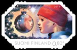 Finland 2015 - Christmas postage stamp 1/2 - Reflection