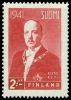 Suomi 1941 - Presidentti Risto Ryti 3/6 2 mk, W1, 19mm väli Suomi 1941 - Presidentti Risto Ryti 3/6 2 mk, W1, 19mm väli