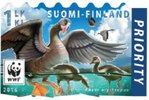 Finland 2016 - Endangered species WWF I 3/3 - Lesser white-fronted goose Finland 2016 - Endangered species WWF I 3/3 - Lesser white-fronted goose
