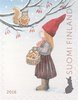 Finland 2016 - Christmas postage stamp 2016 2/2 - Girl and Squirrel