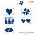 Suomi 2017 - Sininen sydän FDC Suomi 2017 - Sininen sydän FDC