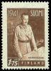 Suomi 1941 - Sotamarsalkka C. G. E. Mannerheim 2/6 1,75 mk, W1, 19mm Suomi 1941 - Sotamarsalkka C. G. E. Mannerheim 2/6 1,75 mk, W1, 19mm