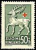 Suomi 1942 - Punainen Risti 1942 1/5 - 50p + 5p Maakuntavaakunat: Ahvenanmaa