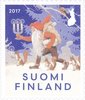 Suomi 2017 - Joulupostimerkki 2017 - Jouluyö Suomi 2017 - Joulupostimerkki 2017 - Jouluyö